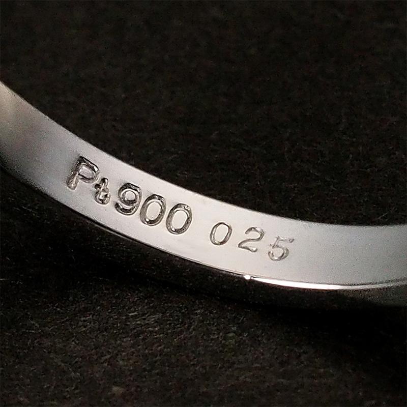 ダイヤモンド/0.25ct リング Pt900 14号 : h8443 : インペリアル 