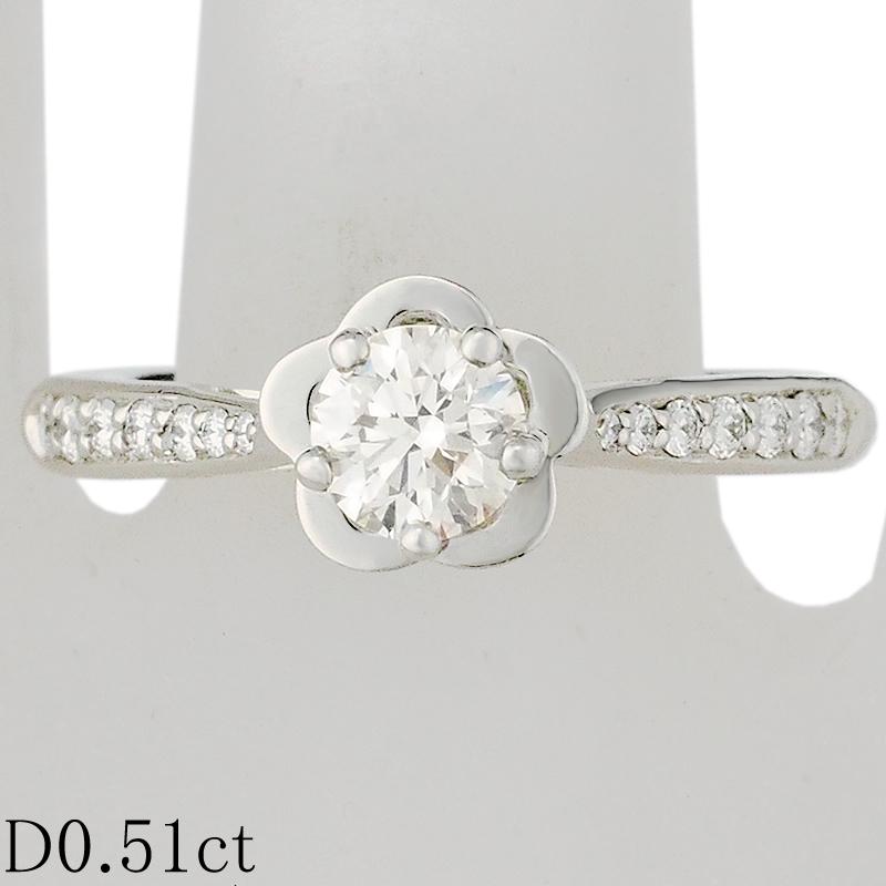 シャネル F-VVS1-V ダイヤモンド/0.51ct カメリア コレクション