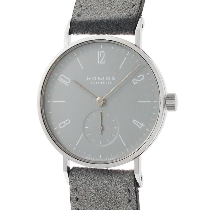 NOMOS ノモス　手巻き時計 裏スケルトン　タンジェント14878 本皮バンド NOMOS GLASHUETTE ノモス タンジェント パワーリザーブ 手巻