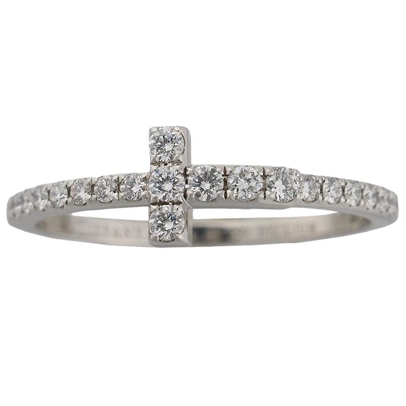 ティファニー ダイヤモンド Tワイヤー バンドリング フルエタニティ