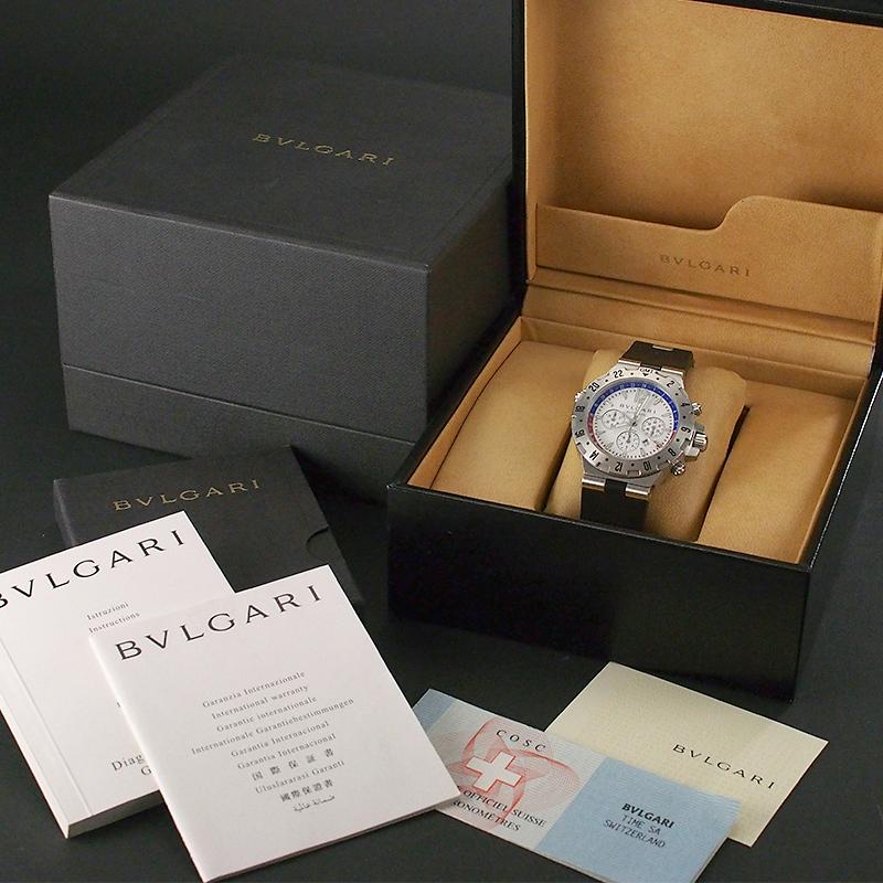 ブルガリ ディアゴノ プロフェッショナル GMT フライバック クロノ 