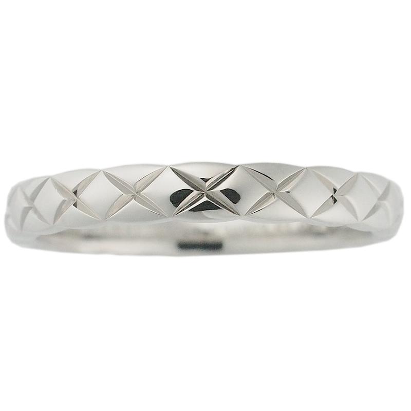 シャネル ココ クラッシュ コレクション マリッジ リング J11117 Pt950  