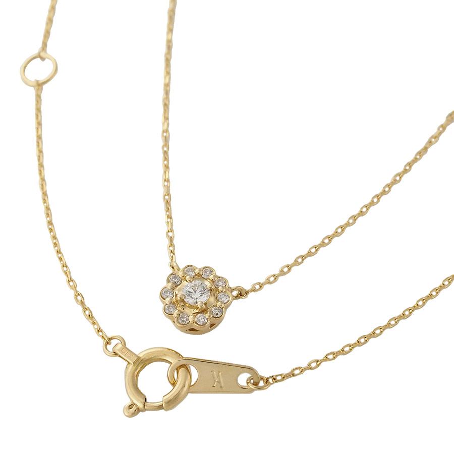 ヴァンドーム青山 ダイヤモンド ネックレス K18YG : インペリアル