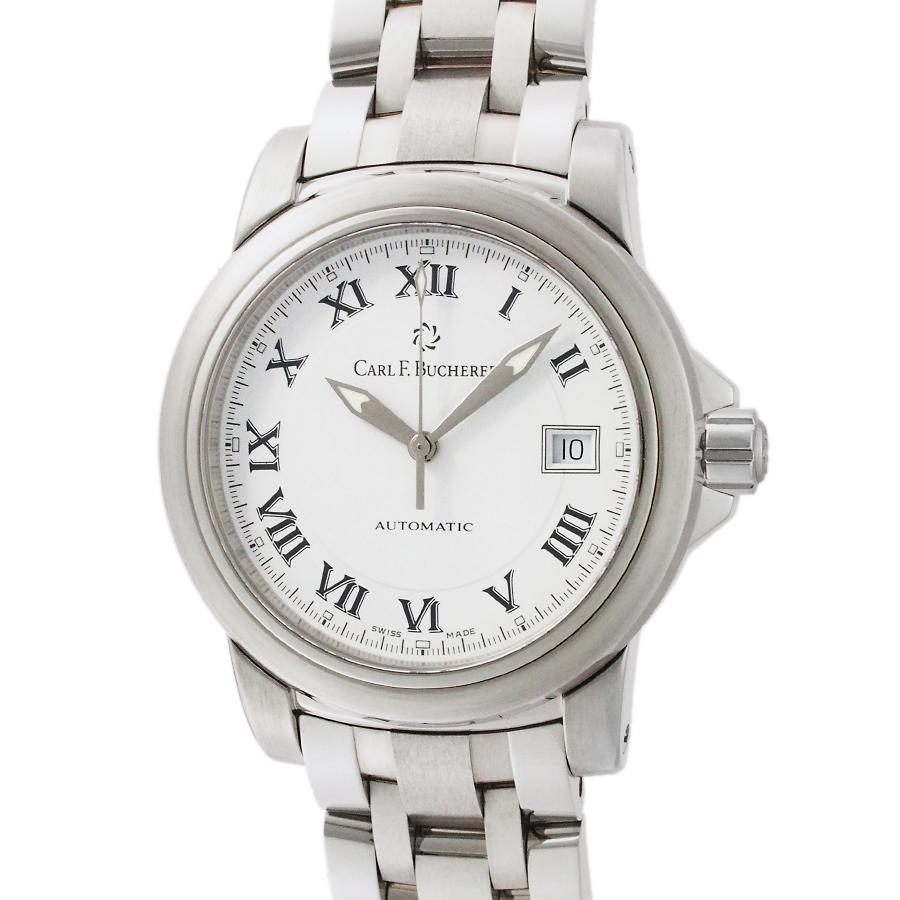 カール F.ブヘラ CARL F.BUCHERER 10621.08 パトラビ デイト 9Pダイヤ 自動巻き レディース _916681 カール F.ブヘラ CARL F.BUCHERER 10621.08 パトラビ デイト 9Pダイヤ