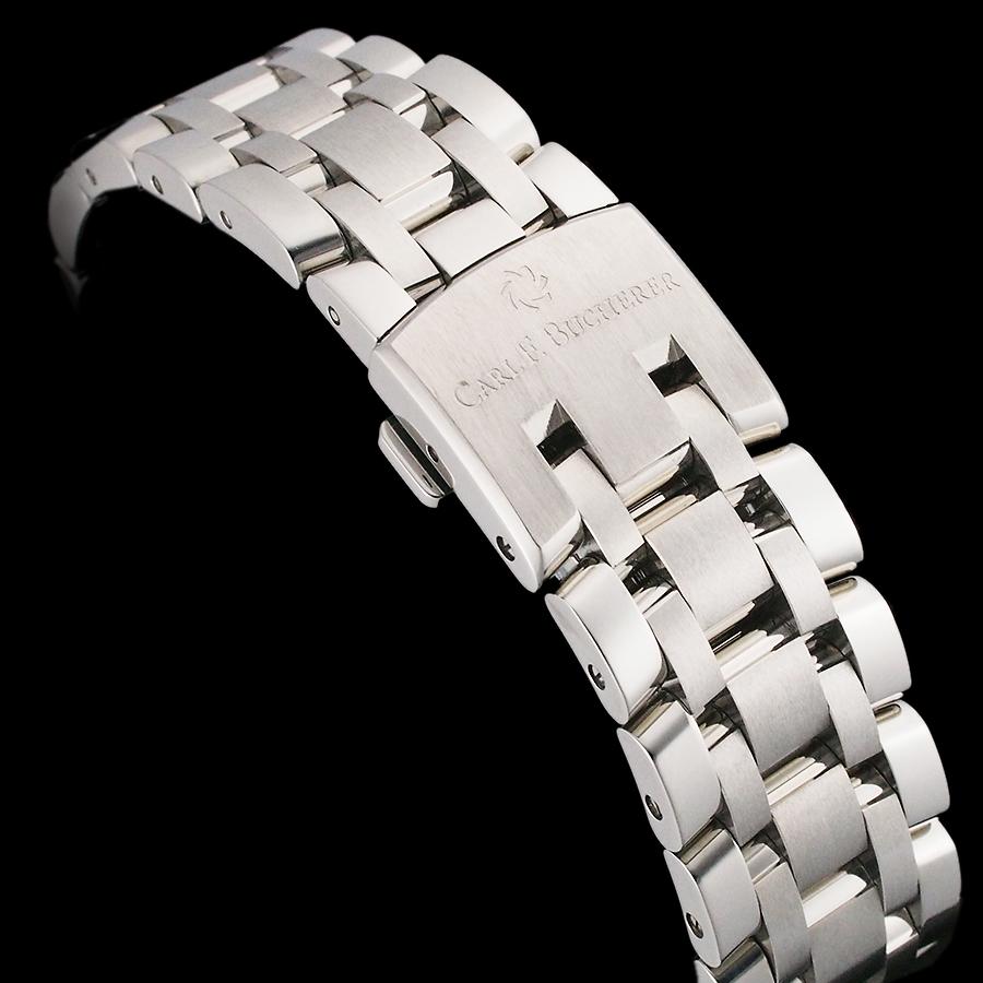 カール F.ブヘラ CARL F.BUCHERER 00.10621.07.77.21 パトラビ オートデイト ツートーン 自動巻き レディース 美品 _849794【ev20】 カール F. ブヘラ パトラビ オートデイト ツートーン 00.10621.07.77.31