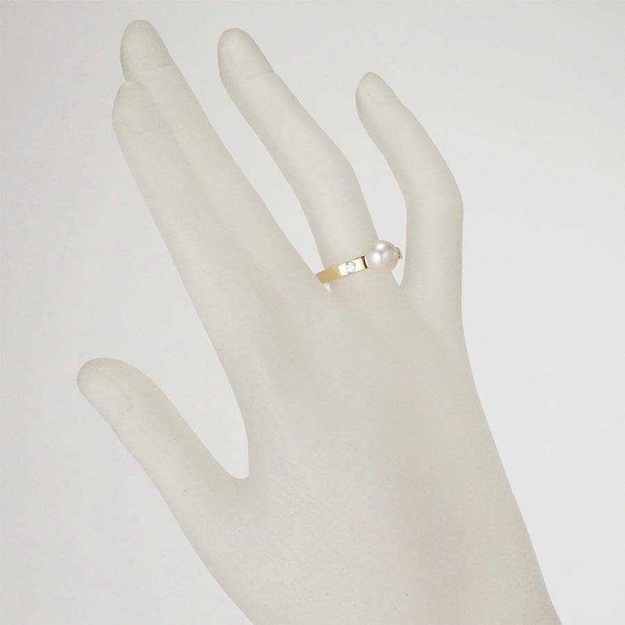 13/美品 ミキモト K18 真珠 パール約3.8-5.4㎜珠 リング 指輪 13/美品 ミキモト K18 真珠 パール約3.8-5.4㎜珠 リング 指輪