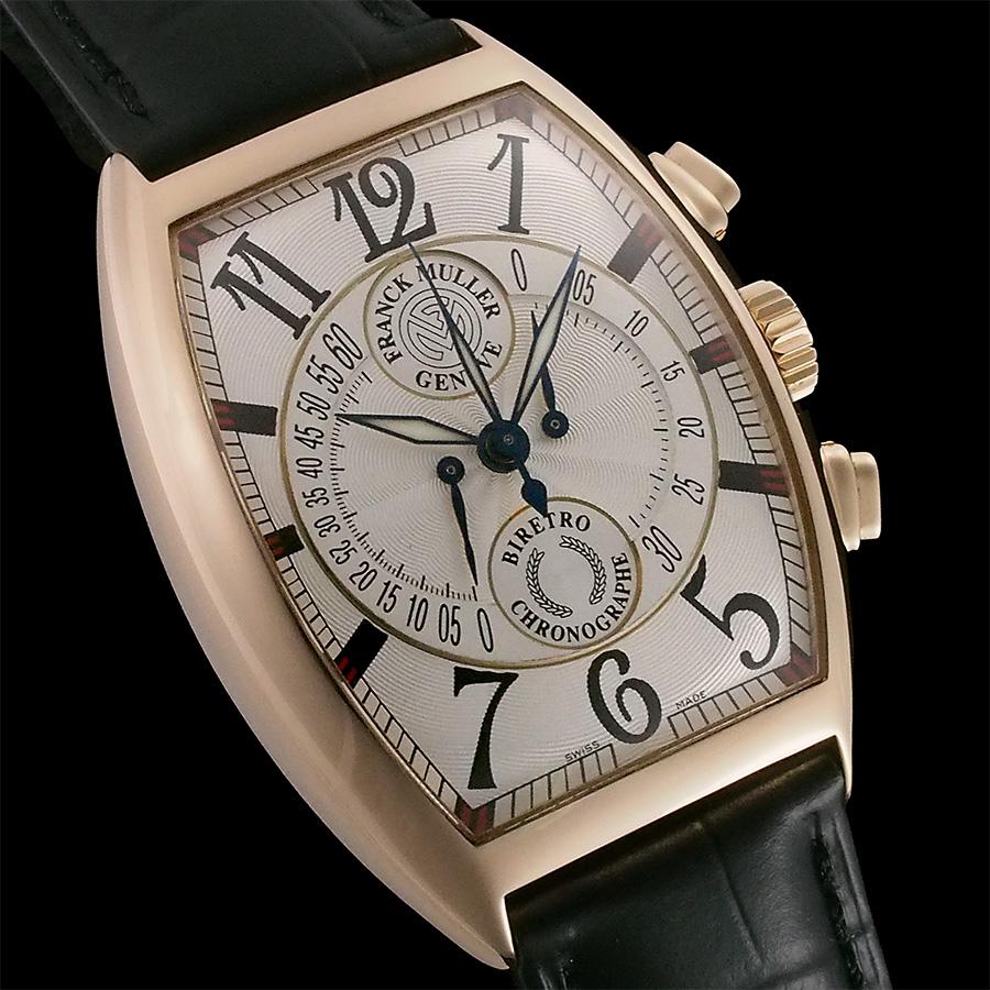 フランクミュラー トノーカーベックス ビーレトロセコンド クロノ