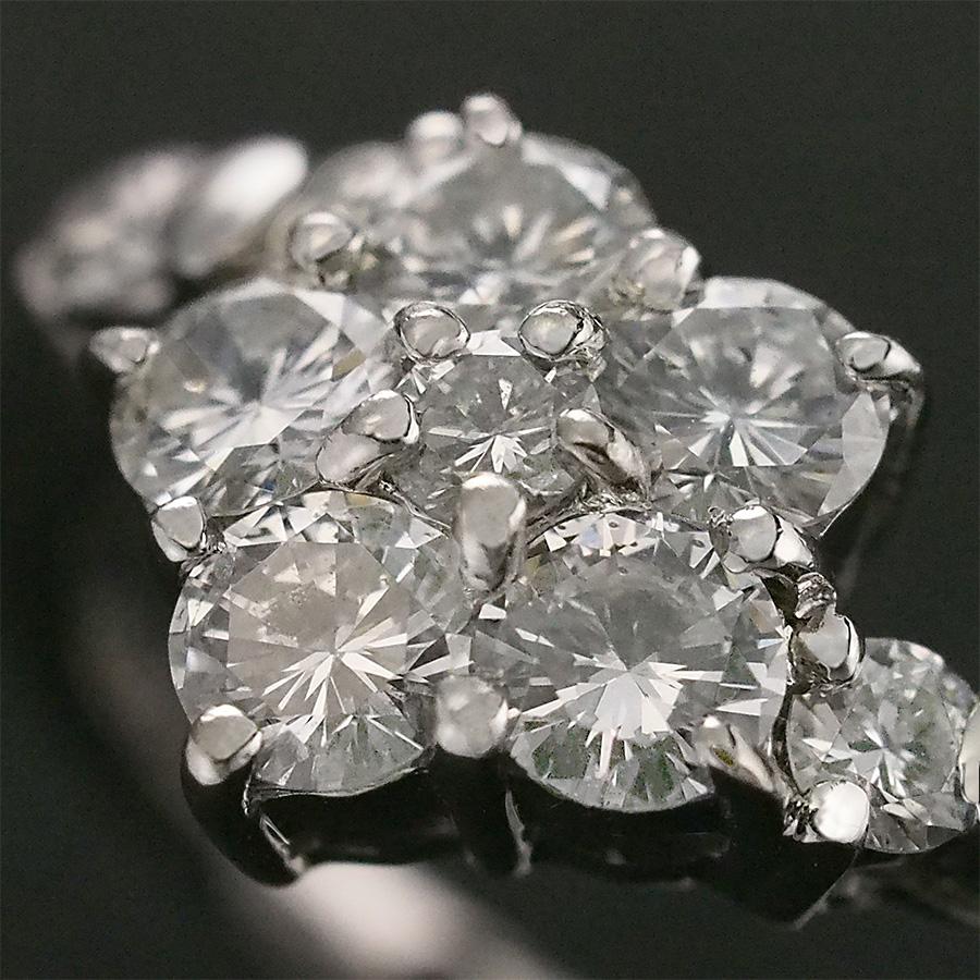ダイヤモンド/0.71ct デザイン リング Pt900 7.5号 : インペリアル 