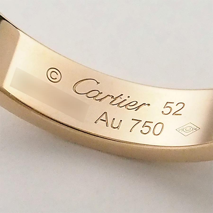 Cartierリング52サイズ天然ダイヤモンド(アフター) お年玉セール特価】 Cartierリング52サイズ天然ダイヤモンド(アフター
