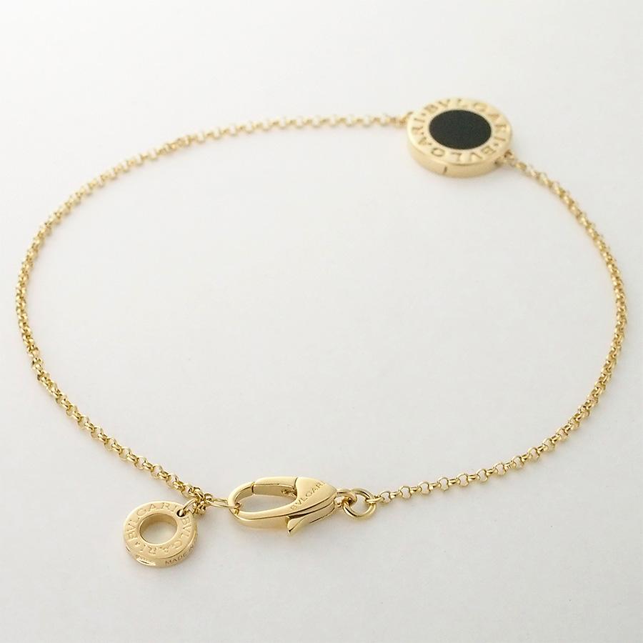 BVLGARI ブルガリ・ブルガリ オニキス ブレスレット K18YG
