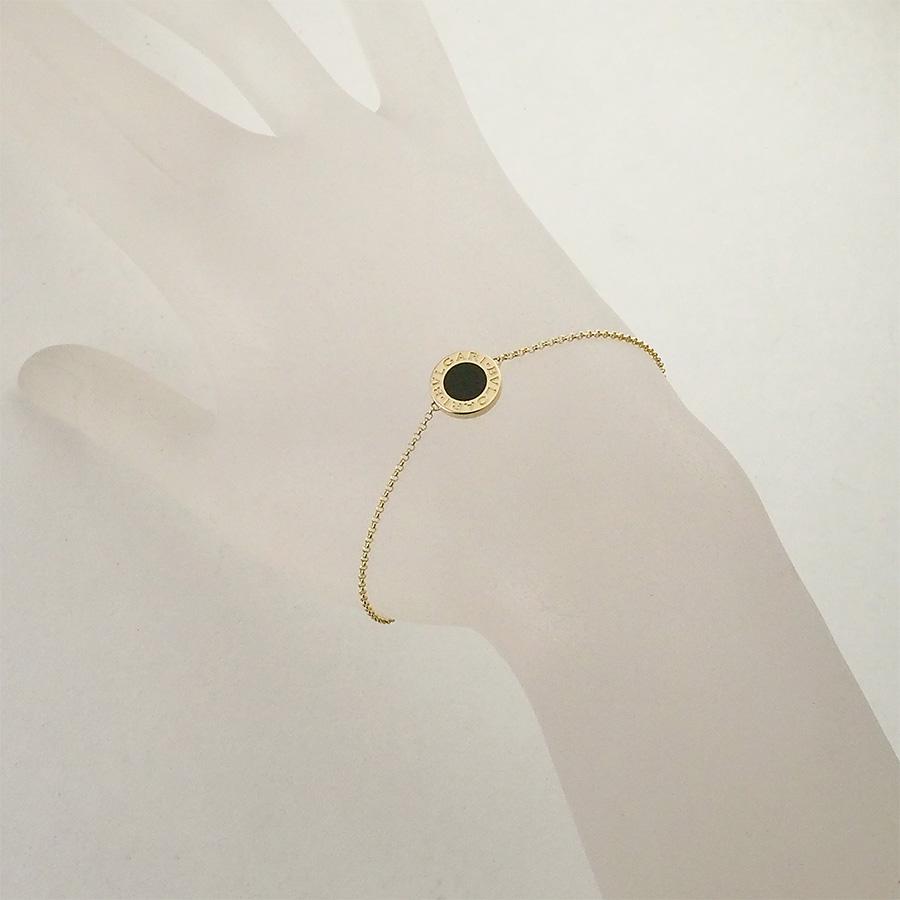 BVLGARI ブルガリ・ブルガリ オニキス ブレスレット K18YG