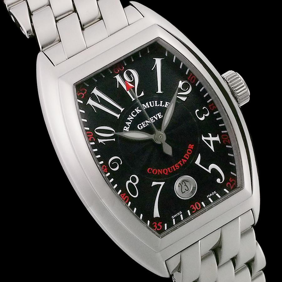 フランクミュラー コンキスタドール 8005SC 自動巻き ステンレススティール フランクミュラー コンキスタドール 8005SC 箱・保証書付