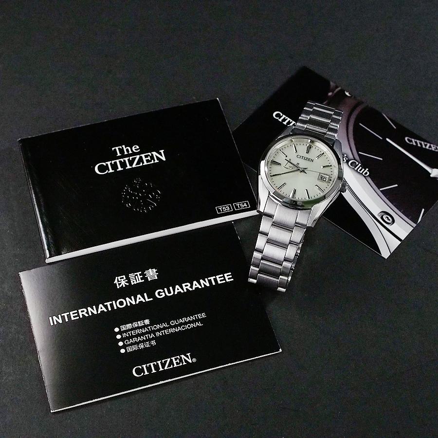 CITIZEN ザ・シチズン A010-T017983 AQ1000-58A 保証書付