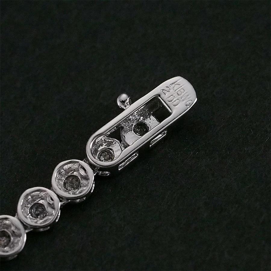 ダイヤモンド/2.00ct テニス ネックレス K18WG : インペリアル - 通販