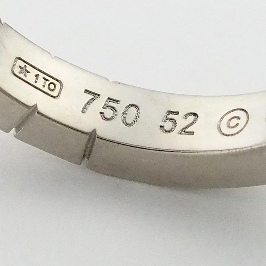 カルティエ ラニエール リング B4045052 K18WG #52 国内正規 箱・証明書付_2
