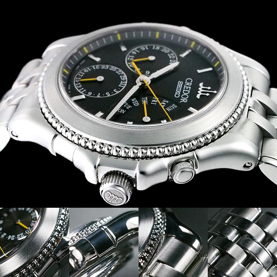 SEIKO CREDOR セイコー クレドール　パシフィーク　メンズ腕時計 セイコー クレドール パシフィーク レトログラード 4S77-0A20 GZBG999