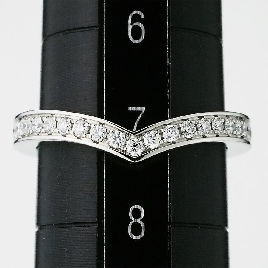 ★CHAUMET★ ジョゼフィーヌ ダイヤ ハーフエタニティ リング 定価65万 ショーメ ダイヤモンド ジョゼフィーヌ エグレット バンドー ハーフ