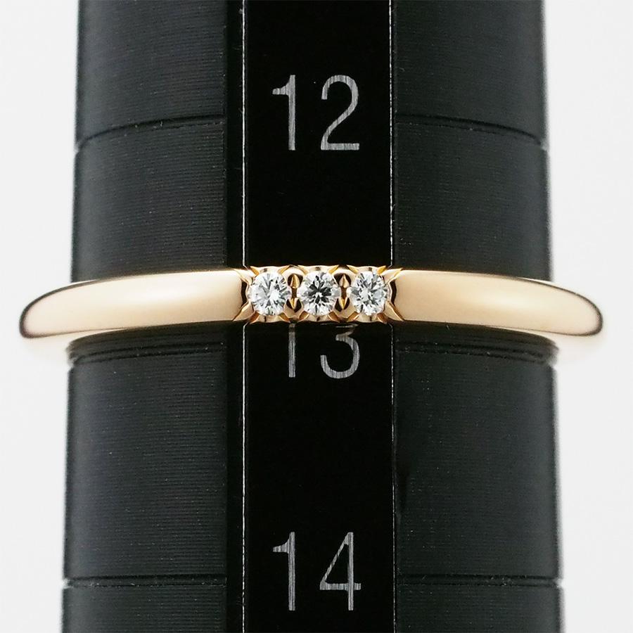 【TIFFANY】クラシック バンドリング K18 PG 13号 ティファニー ダイヤモンド クラシック バンド フォーエバー