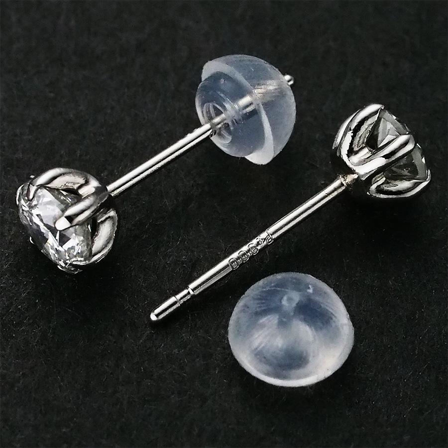 J-SI2-F ダイヤモンド/0.30ct×2 ピアス Pt900 ソーティング付 