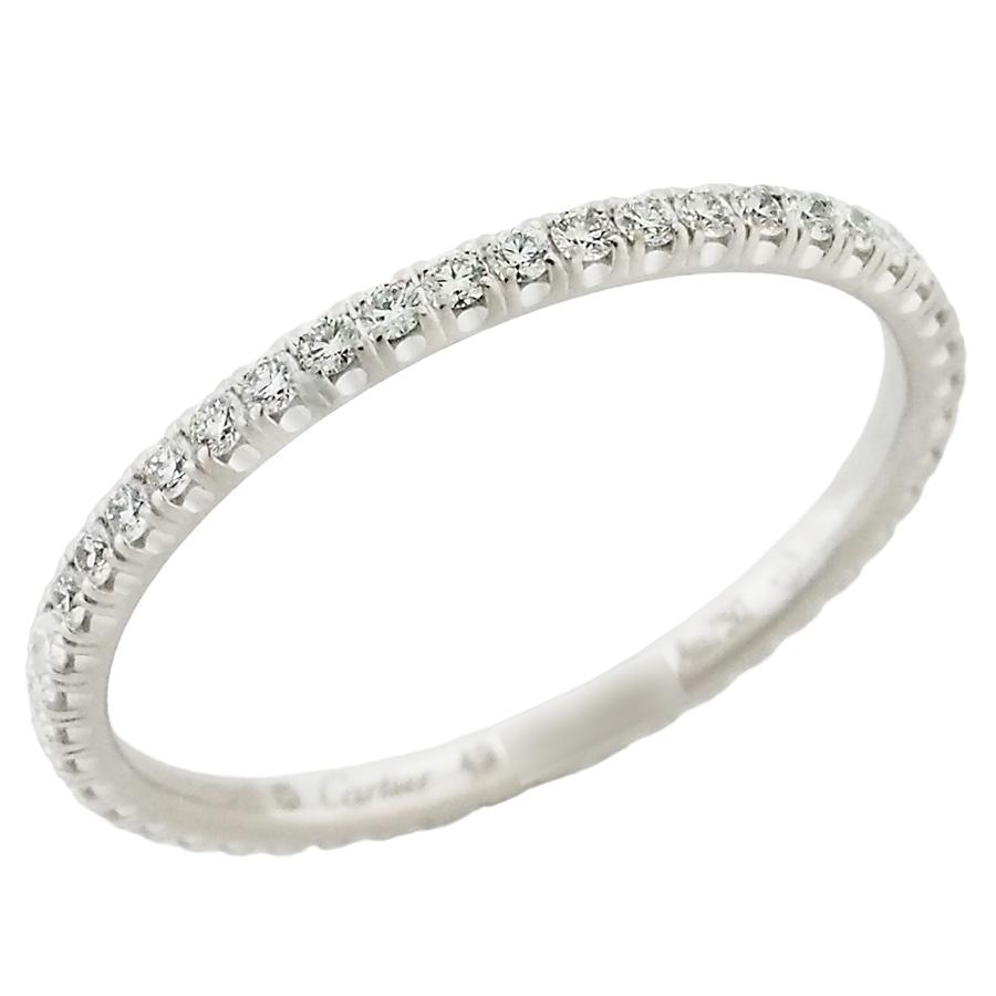 Cartier ダイヤモンド エタンセル ドゥ カルティエ リング K18WG ＃49