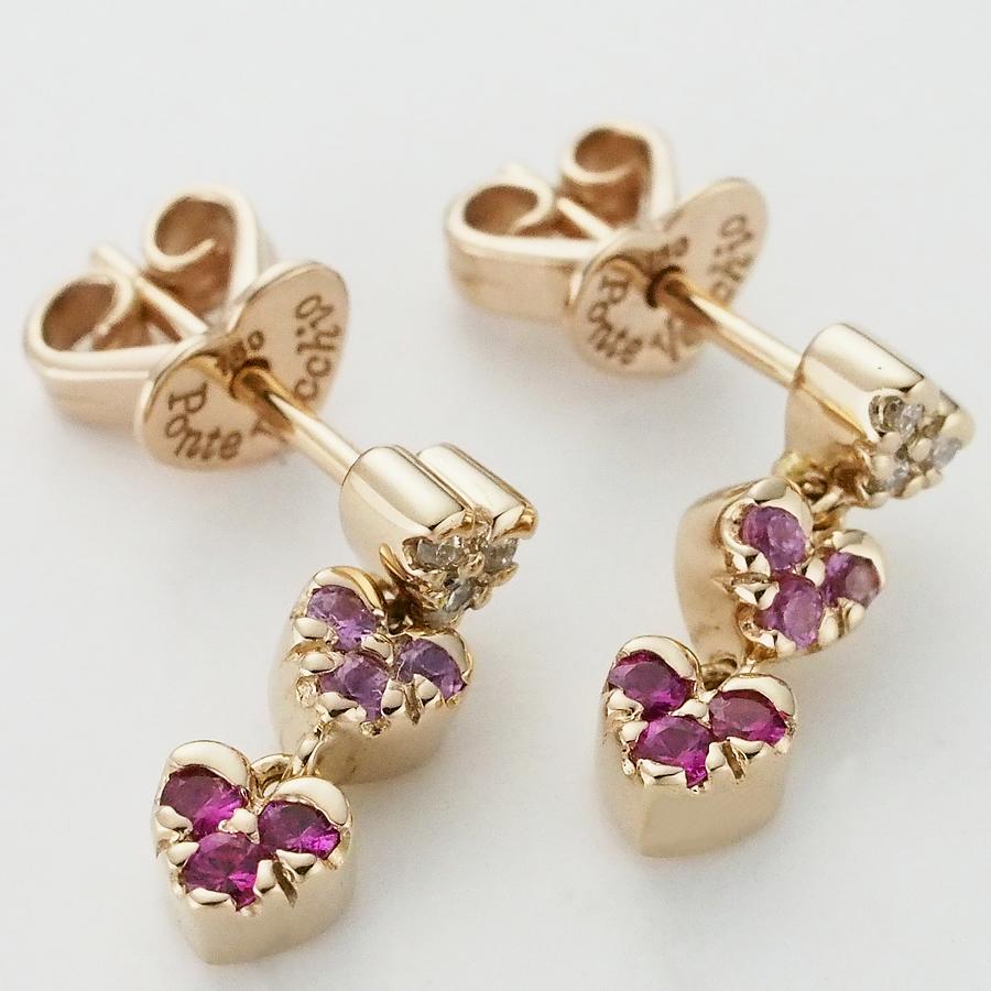 ポンテヴェキオ ルビー/0.09ct ピンクサファイア/0.07ct ダイヤ/0.03ct