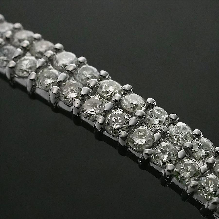 ダイヤモンド/1.50ct バングル K14WG_2