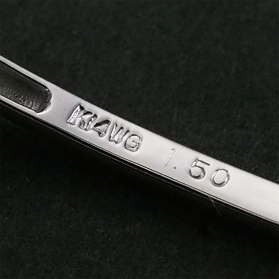 ダイヤモンド/1.50ct バングル K14WG_3