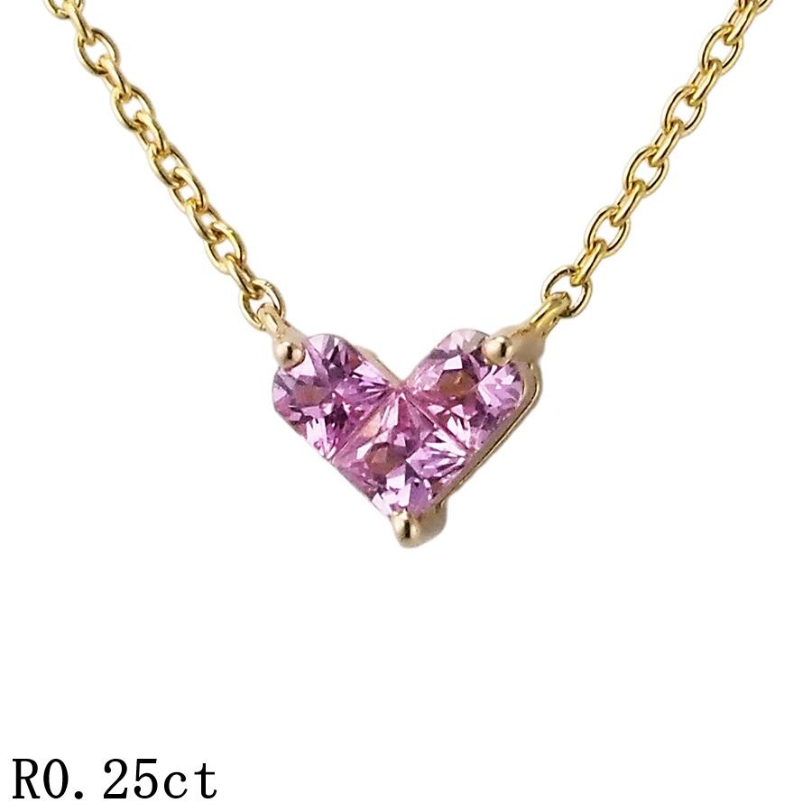 スタージュエリー ルビー/0.25ct ミステリアスハート Mサイズ