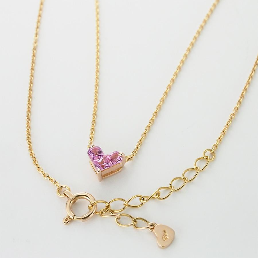 スタージュエリー ルビー/0.25ct ミステリアスハート Mサイズ