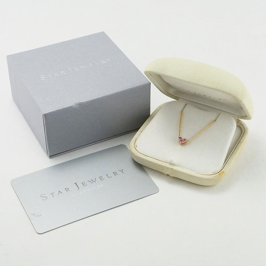 スタージュエリー ルビー/0.25ct ミステリアスハート Mサイズ