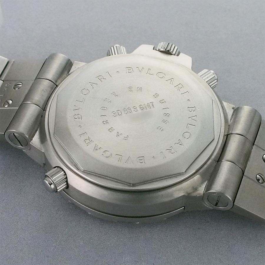ブルガリ ディアゴノ スクーバ GMT SD38SGMT 箱・保証書付 