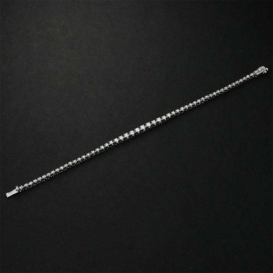 ダイヤモンド/1.50ct テニス ブレスレット Pt900_1