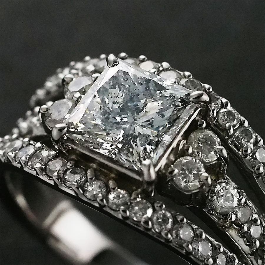 ダイヤモンド/1.250ct ダイヤ/0.59ct ダイヤ/0.05ct デザイン リング