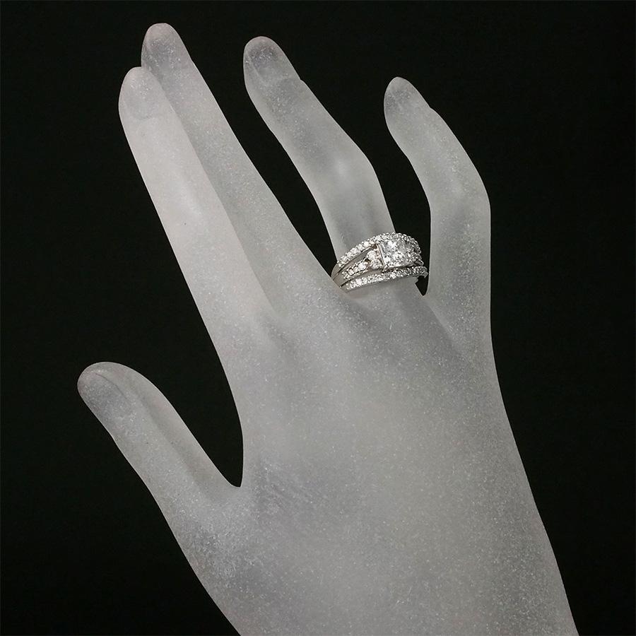ダイヤモンド/1.250ct ダイヤ/0.59ct ダイヤ/0.05ct デザイン リング