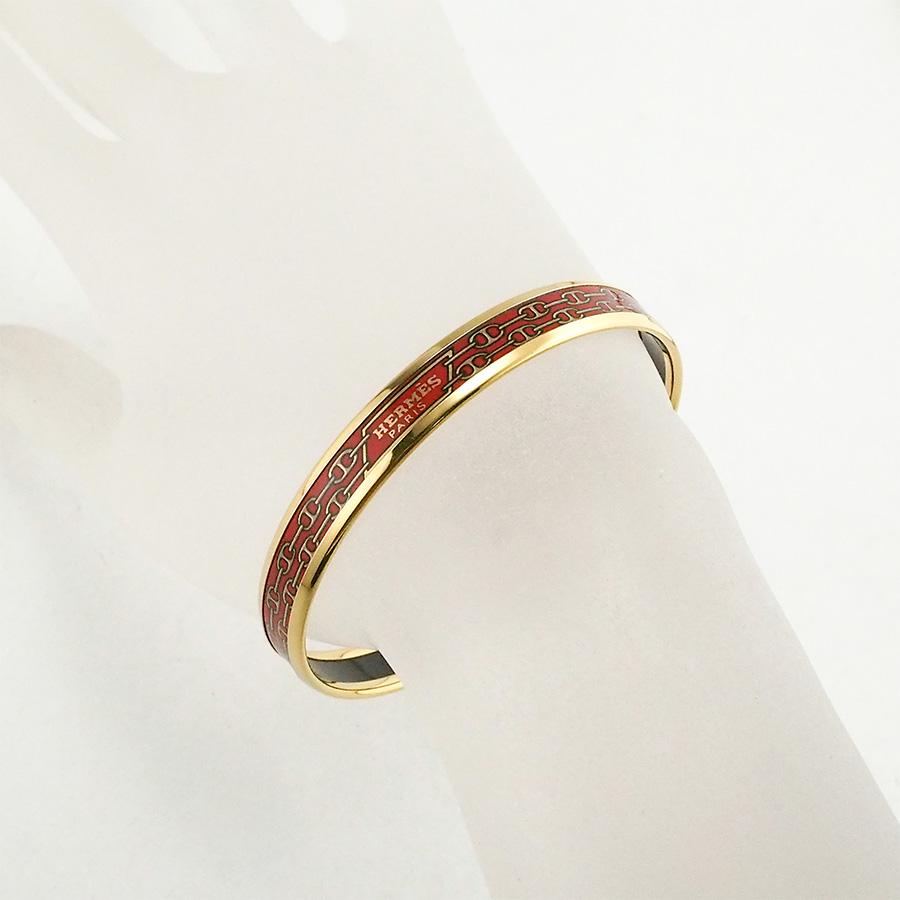 極美品…エルメス…エマイユ…ＰＭバングル エルメス エマイユPM バングル GP : インペリアル - 通販 - Yahoo