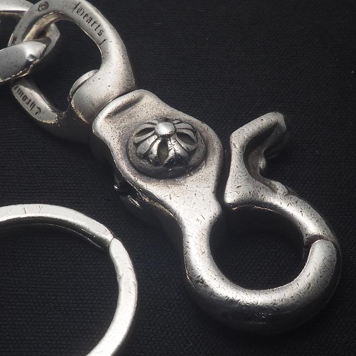CHROME HEARTS クロムハーツ キーチェーン ロング 8リンク 1 CHROME HEARTS クロムハーツ キーチェーン ロング 8リンク 1