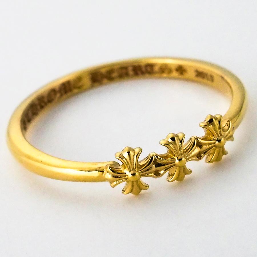 清*水様 22Kクロムハーツ BUBBLGM CH PLS RING バブルガム CHROME HEARTS（クロムハーツ） Chromehearts BUBBLEGUM 3CH PLS RING