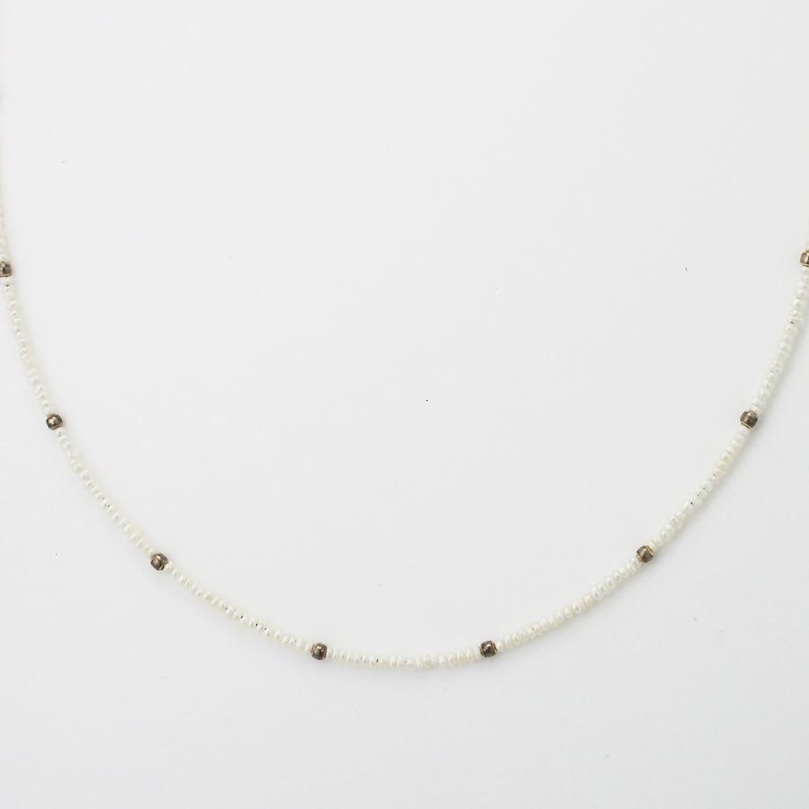 CHROME HEARTS クロムハーツ 22K H×KH BEADED PRL×ケイトハドソン ビーデッド パール ビーズ ブレス ゴールド CHROME HEARTS（クロムハーツ） Chromehearts BEADED PEARL NECKLACE