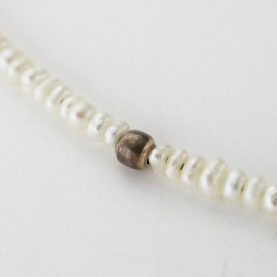 CHROME HEARTS クロムハーツ 22K H×KH BEADED PRL×ケイトハドソン ビーデッド パール ビーズ ブレス ゴールド CHROME HEARTS（クロムハーツ） Chromehearts BEADED PEARL NECKLACE