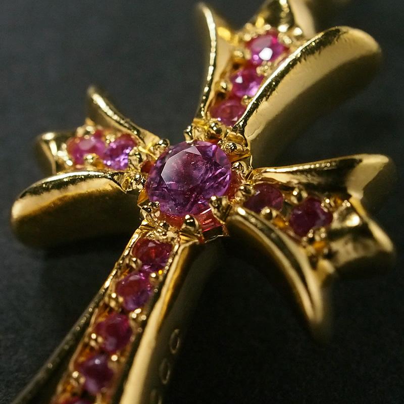 CHROME HEARTS（クロムハーツ） タイニーファットクロス ピンク