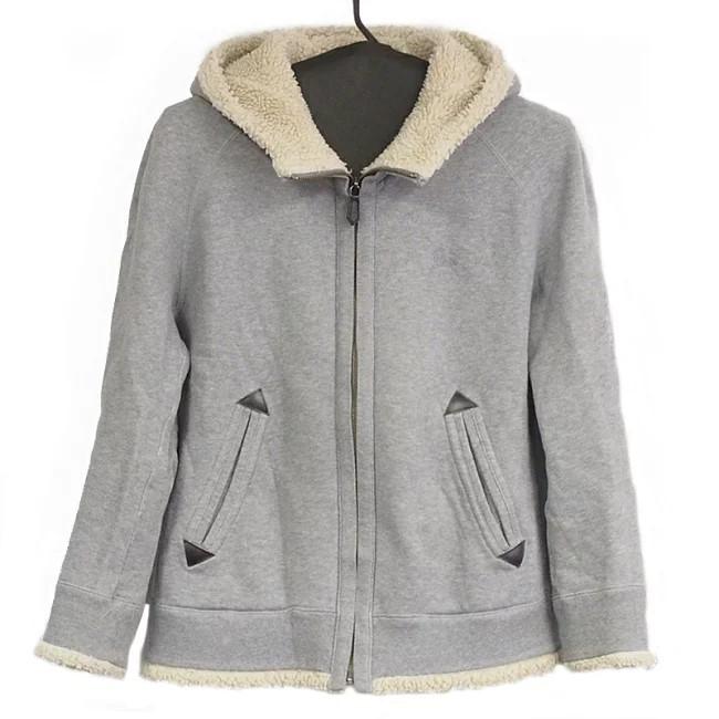 バーバリー　ブラックレーベル　パーカー バーバリーブラックレーベル BURBERRY BLACK LABEL グレー フード付