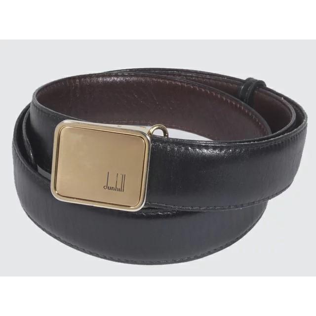dunhill レザーベルト ブラック ダンヒル dunhill レザー ベルト 黒【FJ】 : インペリアル - 通販