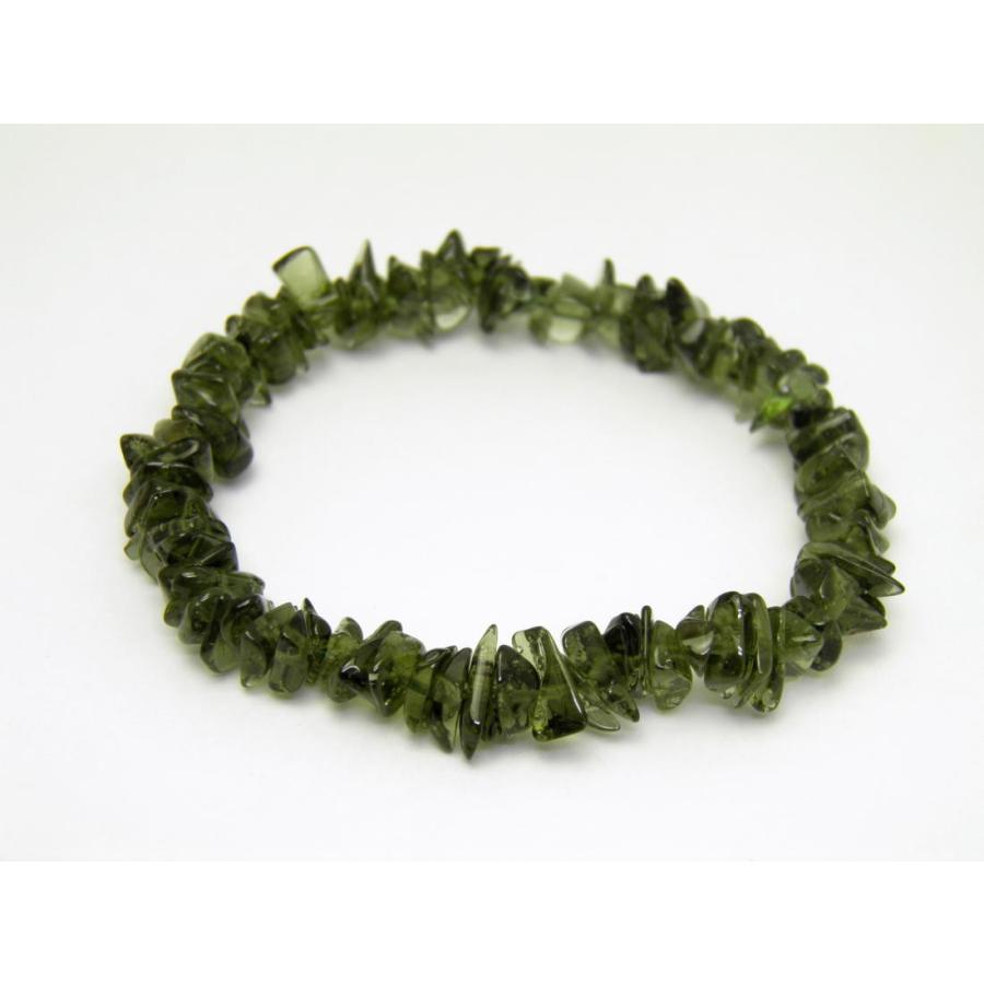 初回限定 ブレスレット タンブルチップス モルダバイト 粒サイズ 5x12mm前後 送料無料 天然石 パワーストーン 美しい Kuljic Com