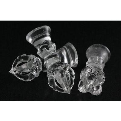 五鈷杵 ごこしょ バジュラ 柄付き 水晶 約40mm 1個売り 密教