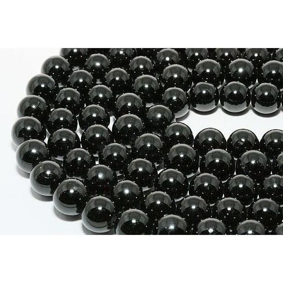 パワーストーン 黒トルマリン 3A 10mm 一連