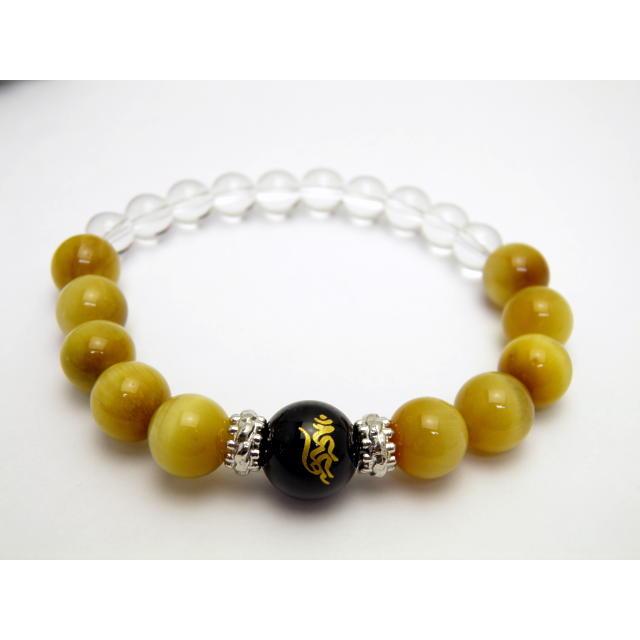 ウーン 愛染明王 あいぜんみょうおう オニキス ブレスレット
