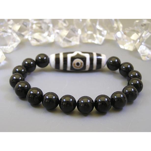 新品未使用 パワーストーン オニキス ブレスレット 楽天市場】オニキスブレスレット 6mm～20mm玉 内周13cm～24cm 天然石