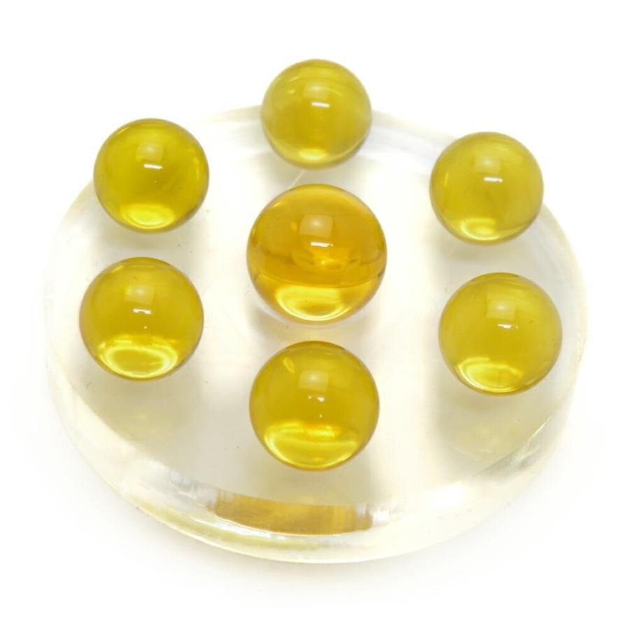 ファントム　シトリン 置物 透明アクリル台座付き ファントムシトリン 置物 透明アクリル台座付き