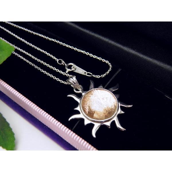 ギベオン 隕石　ピンクゴールド 太陽型　ペンダントトップ 高級1点物 ペンダントトップ ギベオン ピンクゴールド 太陽型