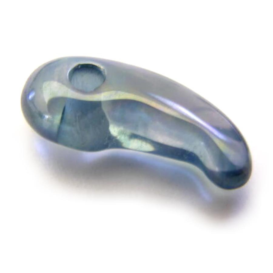 パワーストーン 勾玉 S アクアオーラ バラ売り 現代勾玉 勾玉